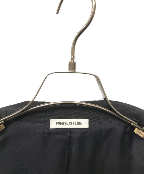 EVERYDAY I LIKE.（エヴリデイ アイ ライク）EVERYDAY I LIKE. (エヴリデイ アイ ライク) SINGLE ジャケット ブラック サイズ:36の古着・服飾アイテム
