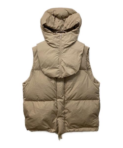 CALUX（キャラクス）CALUX (キャラクス) PUFFRベスト ベージュ サイズ:Freeの古着・服飾アイテム