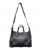 BALENCIAGAバレンシアガ）の古着「アワーグラス 2WAYボストンバッグ」｜ブラック