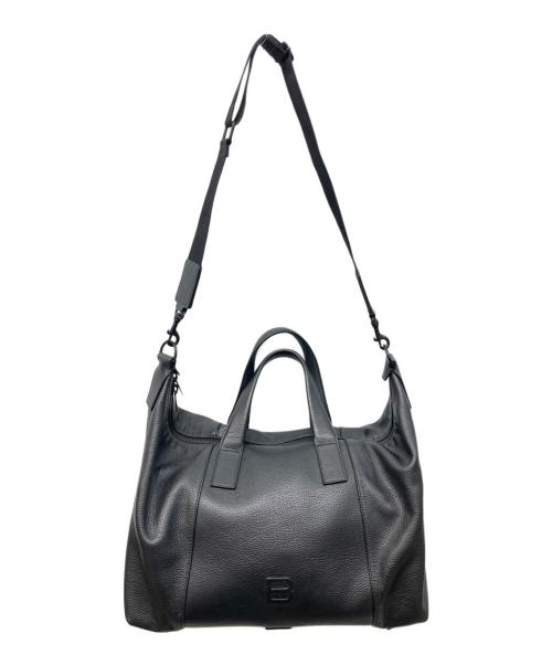 BALENCIAGA（バレンシアガ）BALENCIAGA (バレンシアガ) アワーグラス 2WAYボストンバッグ ブラックの古着・服飾アイテム