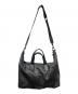BALENCIAGA (バレンシアガ) アワーグラス 2WAYボストンバッグ ブラック：75000円