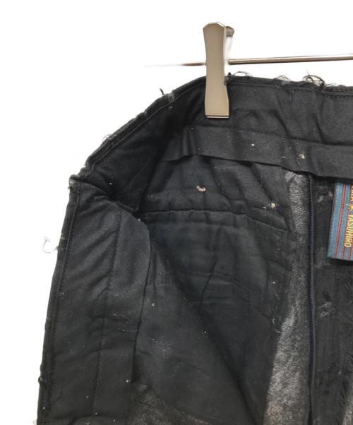 MIHARA YASUHIRO（ミハラヤスヒロ）MIHARA YASUHIRO (ミハラヤスヒロ) 再構築ショートパンツ ブラック サイズ:48の古着・服飾アイテム