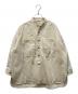 TANAKA（タナカ）の古着「POPOVER WORK SHIRT」｜ベージュ
