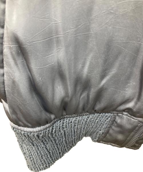 Acne studios（アクネ ストゥディオス）ACNE STUDIOS (アクネ ストゥディオス) ボンバージャケット ブルー サイズ:34の古着・服飾アイテム