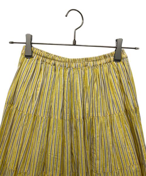 MARIHA（マリハ）MARIHA (マリハ) 草原の虹のスカート イエロー サイズ:FREEの古着・服飾アイテム