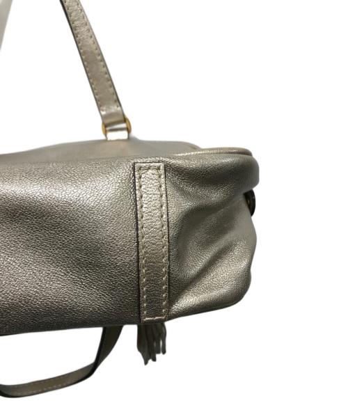 LOEWE（ロエベ）LOEWE (ロエベ) アナグラム ボストンバッグ グレーの古着・服飾アイテム