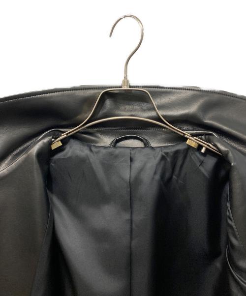 BEAUTY&YOUTH（ビューティーアンドユース）BEAUTY&YOUTH (ビューティーアンドユース) レザーライクカバーオールジャケット ブラック サイズ:M 未使用品の古着・服飾アイテム