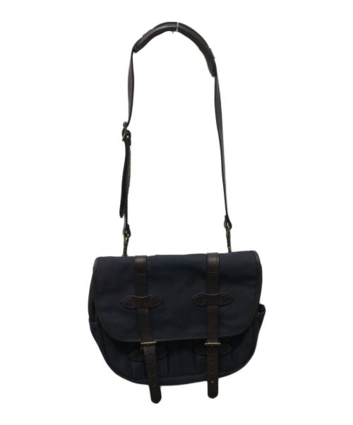 FILSON（フィルソン）FILSON (フィルソン) ミディアムフィールドショルダーバッグ ネイビーの古着・服飾アイテム