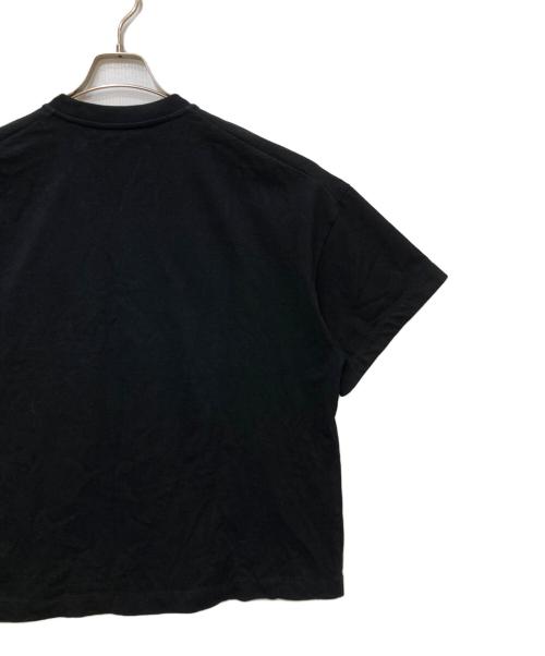 JIL SANDER（ジルサンダー）JIL SANDER (ジルサンダー) オーバーサイズ ロゴTシャツ ブラック サイズ:Sの古着・服飾アイテム