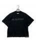 JIL SANDER（ジルサンダー）の古着「オーバーサイズ ロゴTシャツ」｜ブラック
