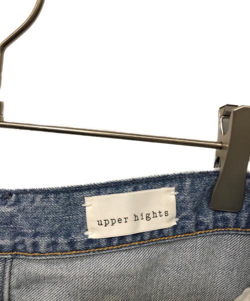 upper hights（アッパーハイツ）upper hights (アッパーハイツ) THE SISTER スーパーワイドデニムパンツ ブルー サイズ:23の古着・服飾アイテム