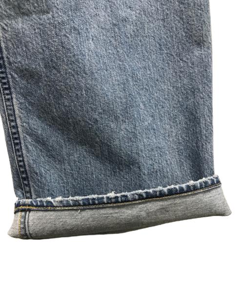 upper hights（アッパーハイツ）upper hights (アッパーハイツ) THE SISTER スーパーワイドデニムパンツ ブルー サイズ:23の古着・服飾アイテム