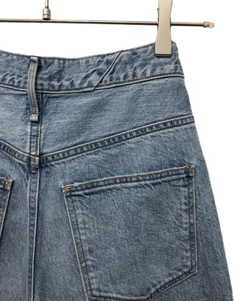 upper hights（アッパーハイツ）upper hights (アッパーハイツ) THE SISTER スーパーワイドデニムパンツ ブルー サイズ:23の古着・服飾アイテム