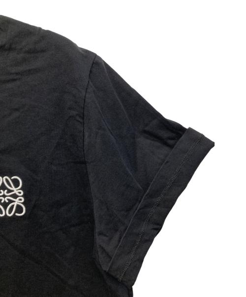 LOEWE（ロエベ）LOEWE (ロエベ) ワンポイントアナグラム Tシャツ ブラック サイズ:XLの古着・服飾アイテム
