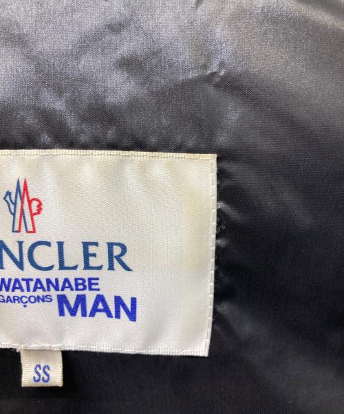 MONCLER（モンクレール）MONCLER (モンクレール) JUNYA WATANABE MAN (ジュンヤワタナベマン) ダウンベスト ブラック サイズ:SSの古着・服飾アイテム
