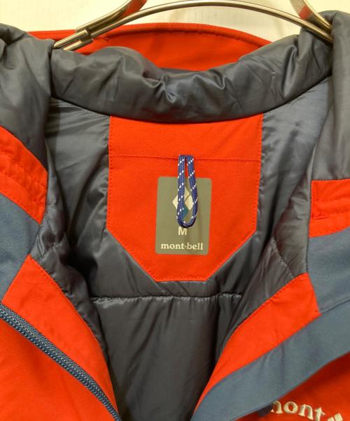 mont-bell（モンベル）mont-bell (モンベル) パウダーホップパーカ ネイビー×レッド サイズ:SIZE Mの古着・服飾アイテム