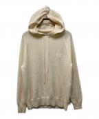 MaxMaraマックスマーラ）の古着「カシミヤ混ニットパーカー」｜アイボリー