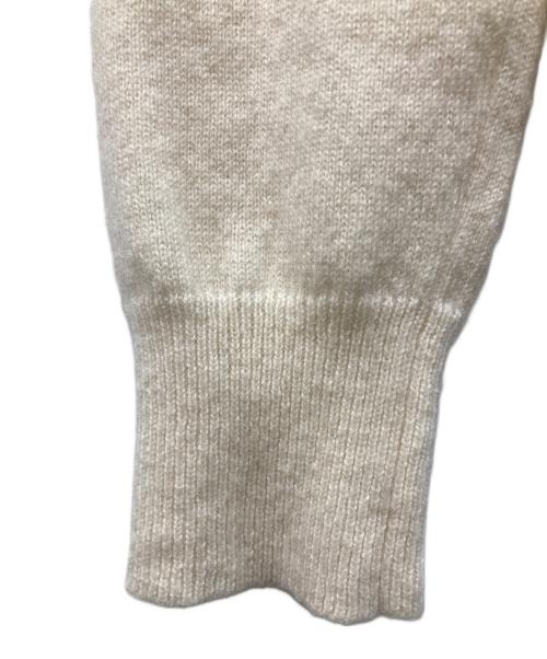 MaxMara（マックスマーラ）MaxMara (マックスマーラ) カシミヤ混ニットパーカー アイボリー サイズ:XSの古着・服飾アイテム