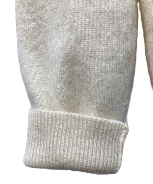 MaxMara（マックスマーラ）MaxMara (マックスマーラ) カシミヤ混ニットパーカー アイボリー サイズ:XSの古着・服飾アイテム