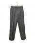 COMME des GARCONS HOMME（コムデギャルソン オム）の古着「ウールヘリンボーン2タックパンツ」｜グレー