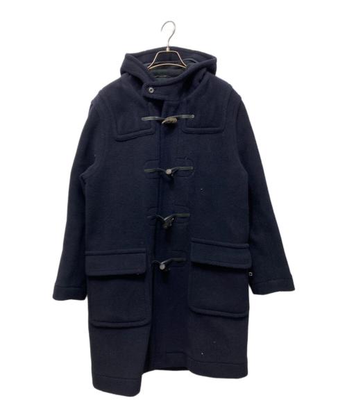 INVERTERE（インバーティア）INVERTERE (インバーティア) SHIPS (シップス) ヘリンボーンダッフルコート ネイビー サイズ:SIZE 38の古着・服飾アイテム