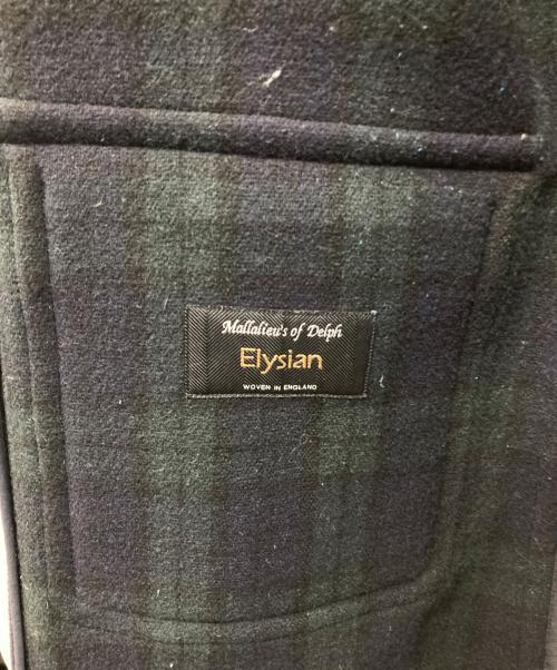 INVERTERE（インバーティア）INVERTERE (インバーティア) SHIPS (シップス) ヘリンボーンダッフルコート ネイビー サイズ:SIZE 38の古着・服飾アイテム