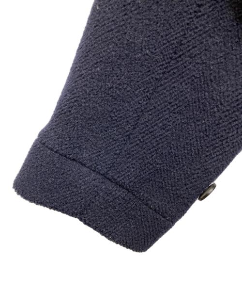 INVERTERE（インバーティア）INVERTERE (インバーティア) SHIPS (シップス) ヘリンボーンダッフルコート ネイビー サイズ:SIZE 38の古着・服飾アイテム