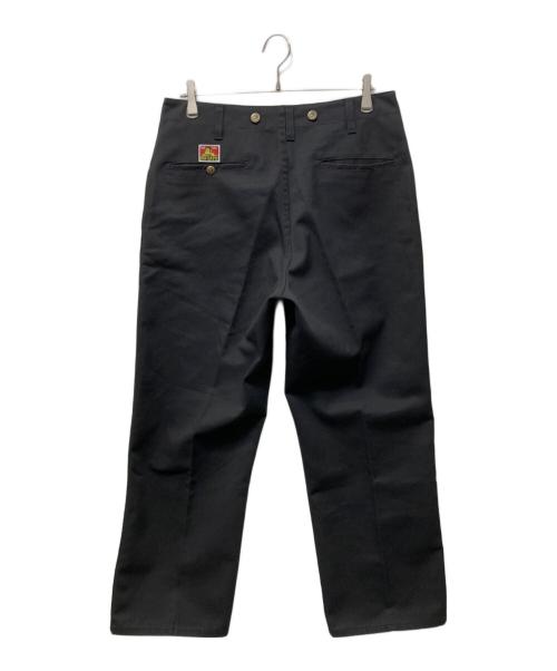 BEN DAVIS（ベンデイビス）BEN DAVIS (ベンデイビス) サスペンダーボタン付きワークパンツ ブラック サイズ:34の古着・服飾アイテム