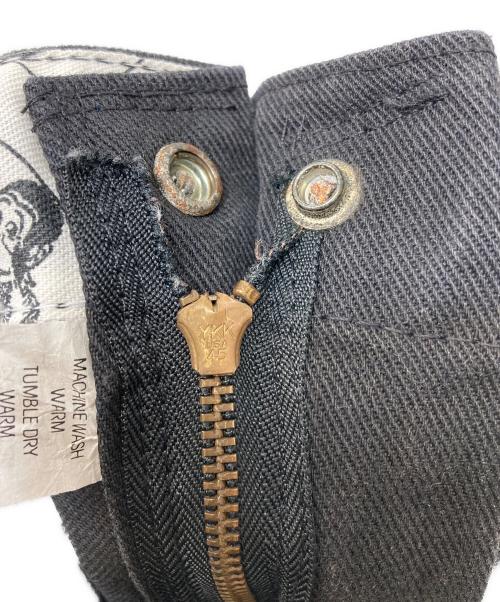 BEN DAVIS（ベンデイビス）BEN DAVIS (ベンデイビス) サスペンダーボタン付きワークパンツ ブラック サイズ:34の古着・服飾アイテム