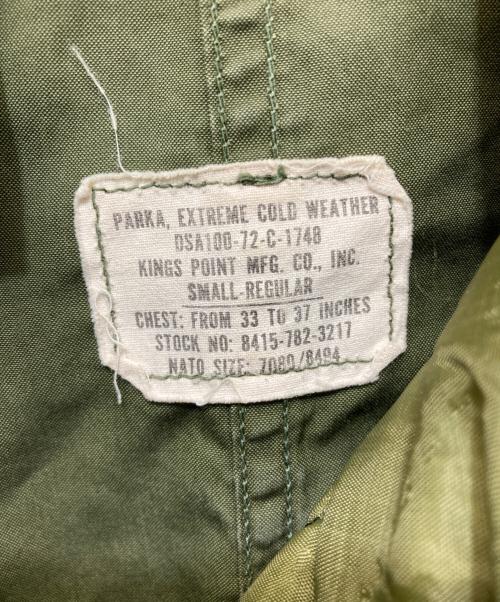 US ARMY（ユーエスアーミー）US ARMY (ユーエスアーミー) 70’S ライナー付M-65フィッシュテールパーカー オリーブ サイズ:SMALL　REGULARの古着・服飾アイテム
