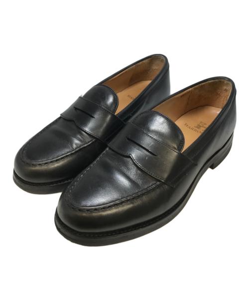 HARROGATE（ハロゲイト）HARROGATE (ハロゲイト) SHOREDITCH ペニーローファー ブラック サイズ:8の古着・服飾アイテム