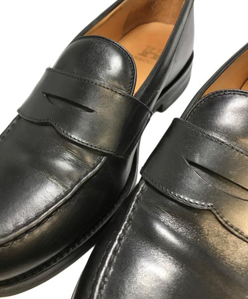 HARROGATE（ハロゲイト）HARROGATE (ハロゲイト) SHOREDITCH ペニーローファー ブラック サイズ:8の古着・服飾アイテム