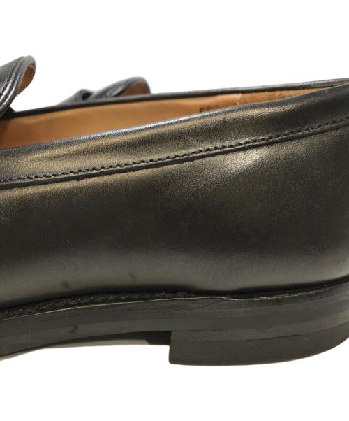 HARROGATE（ハロゲイト）HARROGATE (ハロゲイト) SHOREDITCH ペニーローファー ブラック サイズ:8の古着・服飾アイテム