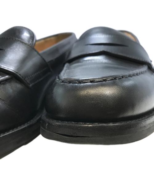 HARROGATE（ハロゲイト）HARROGATE (ハロゲイト) SHOREDITCH ペニーローファー ブラック サイズ:8の古着・服飾アイテム