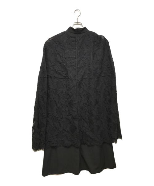 ADORE（アドーア）ADORE (アドーア) ボタニカルレースワンピース ブラック サイズ:38の古着・服飾アイテム