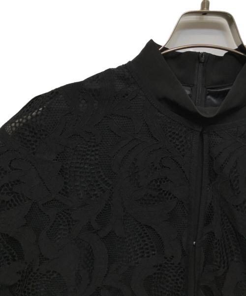 ADORE（アドーア）ADORE (アドーア) ボタニカルレースワンピース ブラック サイズ:38の古着・服飾アイテム