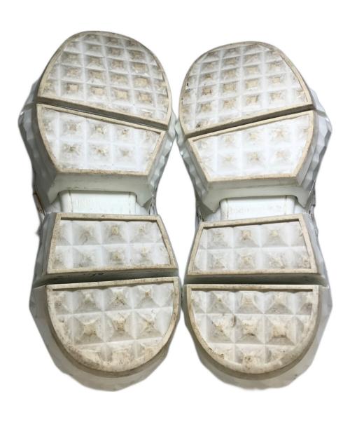 JIMMY CHOO（ジミーチュウ）JIMMY CHOO (ジミーチュウ) DIAMOND レーススニーカー ホワイト サイズ:42の古着・服飾アイテム