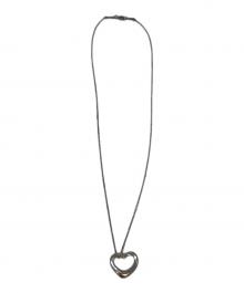 TIFFANY & Co.（ティファニー）の古着「オープンハートネックレス」｜シルバー
