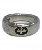 BILL WALL LEATHERビルウォールレザー）の古着「SMOOTH C-CROSS RING」｜シルバー