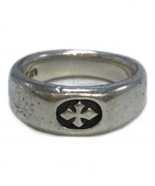 BILL WALL LEATHER（ビルウォールレザー）の古着「SMOOTH C-CROSS RING」｜シルバー