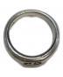 中古・古着 BILL WALL LEATHER (ビルウォールレザー) SMOOTH C-CROSS RING シルバー サイズ:13号：16000円