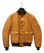 freewheelersフリーホイーラーズ）の古着「TYPE A-1レザーフライトジャケット」｜ブラウン