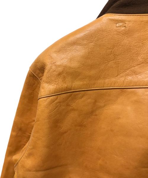 freewheelers（フリーホイーラーズ）freewheelers (フリーホイーラーズ) TYPE A-1レザーフライトジャケット ブラウン サイズ:42の古着・服飾アイテム