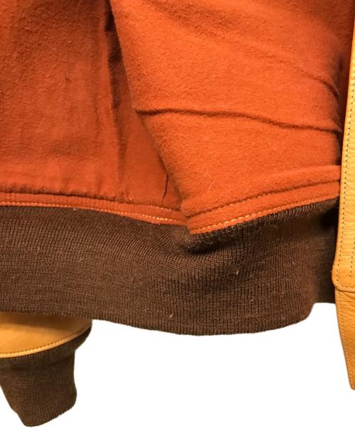 freewheelers（フリーホイーラーズ）freewheelers (フリーホイーラーズ) TYPE A-1レザーフライトジャケット ブラウン サイズ:42の古着・服飾アイテム