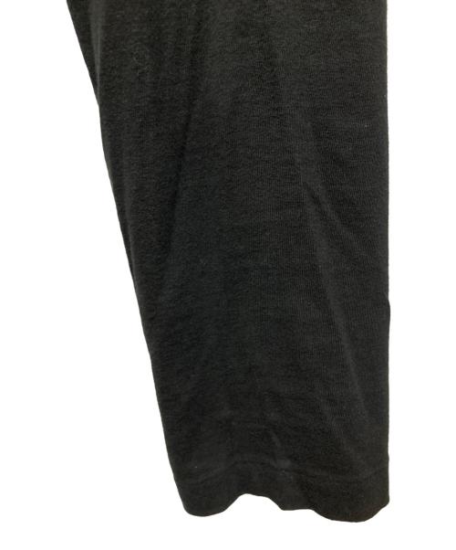 COMME des GARCONS HOMME PLUS（コムデギャルソンオムプリュス）COMME des GARCONS HOMME PLUS (コムデギャルソンオムプリュス) FAKE FUR L/S TEE ブラック サイズ:Sの古着・服飾アイテム