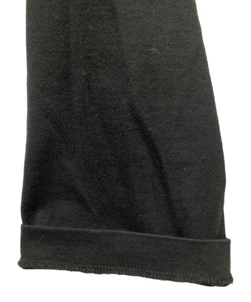 COMME des GARCONS HOMME PLUS（コムデギャルソンオムプリュス）COMME des GARCONS HOMME PLUS (コムデギャルソンオムプリュス) FAKE FUR L/S TEE ブラック サイズ:Sの古着・服飾アイテム