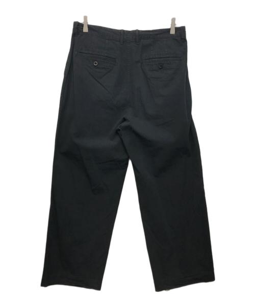 ULTERIOR（アルテリア）ULTERIOR (アルテリア) Gas Twill Tucked Military Pants ブラック サイズ:5の古着・服飾アイテム