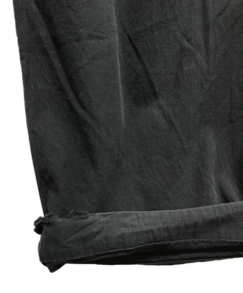 ULTERIOR（アルテリア）ULTERIOR (アルテリア) Gas Twill Tucked Military Pants ブラック サイズ:5の古着・服飾アイテム