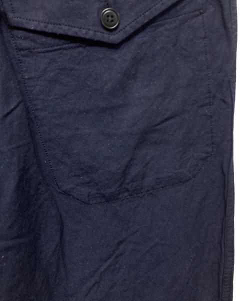 ULTERIOR（アルテリア）ULTERIOR (アルテリア) WASHED CHAMBRAY GABARDINE MIL-PANTS ネイビー サイズ:5の古着・服飾アイテム