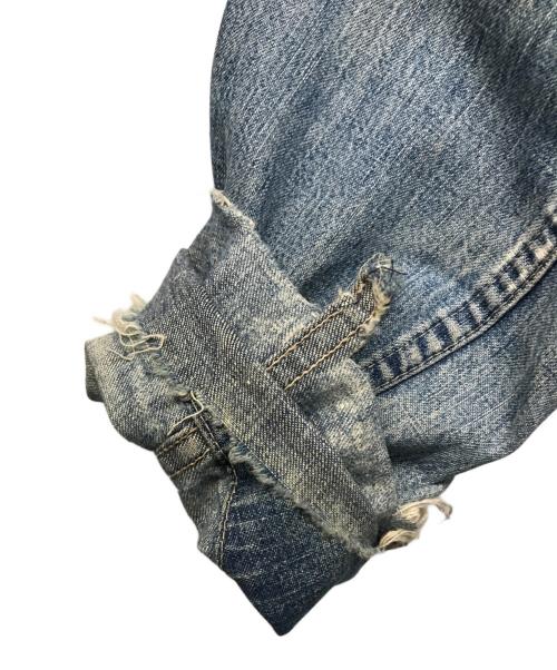 RRL（ダブルアールエル）RRL (ダブルアールエル) デニムカバーオール ブルー サイズ:Lの古着・服飾アイテム